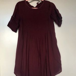 Wilfred wine coloured dress